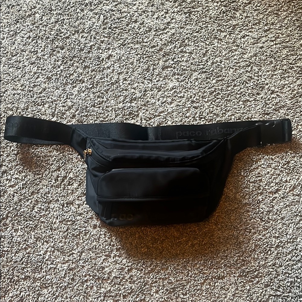 Paco Rabanne Black Belt Bag